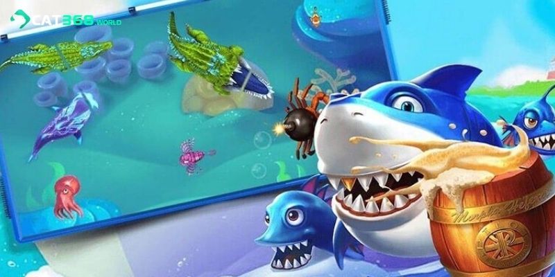 Giao diện hấp dẫn của game bắn cá đổi thưởng