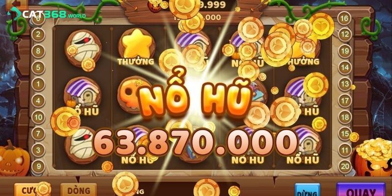 Hình ảnh người chơi hào hứng với nổ hũ trực tuyến