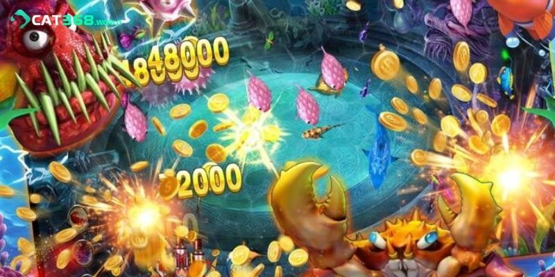 Minh họa các phòng chơi trong bắn cá h5 xèng